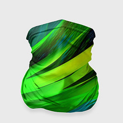 Бандана-труба Green abstract, цвет: 3D-принт