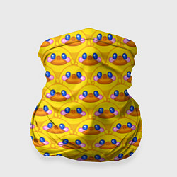 Бандана-труба Утята паттерн, цвет: 3D-принт