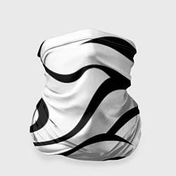 Бандана-труба Анималистическая абстракция зебры, цвет: 3D-принт