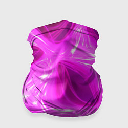 Бандана-труба Обтекаемый розовый, цвет: 3D-принт