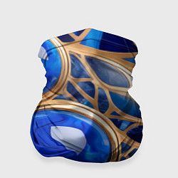 Бандана-труба Лазуритовый флюид, цвет: 3D-принт