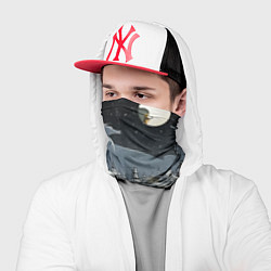 Бандана-труба Волшебство новогодней ночи, цвет: 3D-принт — фото 2