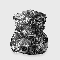 Бандана-труба Запчасти двигателя автомобиля, цвет: 3D-принт