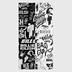 Бандана-труба Billie Eilish чернобелые битва лого, цвет: 3D-принт — фото 2