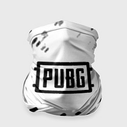 Бандана-труба PUBG black color splash game, цвет: 3D-принт