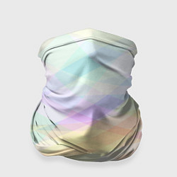 Бандана-труба Цветные полупрозрачные полосы, цвет: 3D-принт