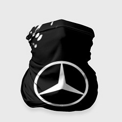 Бандана-труба Mercedes benz краски спорт, цвет: 3D-принт