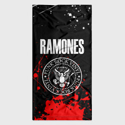 Бандана-труба Ramones краски метал группа, цвет: 3D-принт — фото 2