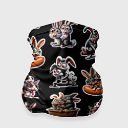 Бандана-труба Кролики - Камасутра позы, цвет: 3D-принт
