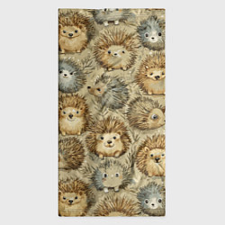 Бандана-труба Паттерн лесной ежик, цвет: 3D-принт — фото 2