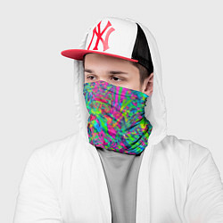 Бандана-труба Refraction of colors, цвет: 3D-принт — фото 2