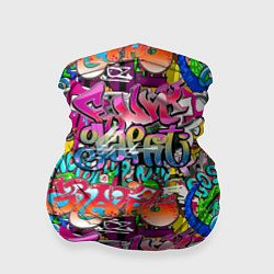 Бандана-труба Graffiti funny, цвет: 3D-принт