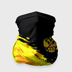 Бандана-труба Имперский герб россии краски, цвет: 3D-принт