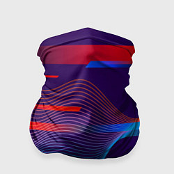 Бандана-труба Abstraction colored, цвет: 3D-принт
