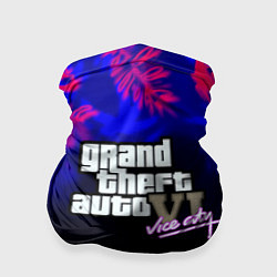 Бандана-труба GTA vice city tropic game, цвет: 3D-принт