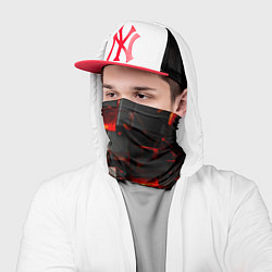 Бандана-труба Неоновые квадратики, цвет: 3D-принт — фото 2