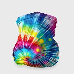 Бандана-труба Узор красками, цвет: 3D-принт