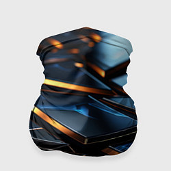 Бандана-труба Объемные блестящие плиты, цвет: 3D-принт