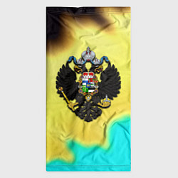 Бандана-труба Российская империя герб краски, цвет: 3D-принт — фото 2