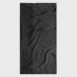 Бандана-труба Чёрная мятая кожа, цвет: 3D-принт — фото 2