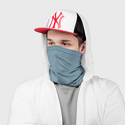 Бандана-труба Бирюзовый флёр, цвет: 3D-принт — фото 2