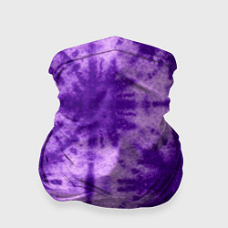 Бандана-труба Тай дай фиолетовый, цвет: 3D-принт