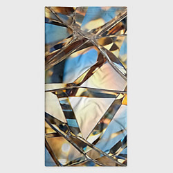 Бандана-труба Грани стекла, цвет: 3D-принт — фото 2