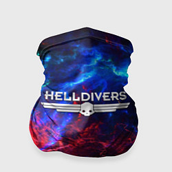 Бандана-труба Helldivers: Space Logo, цвет: 3D-принт