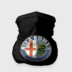 Бандана-труба Alfa romeo авто, цвет: 3D-принт