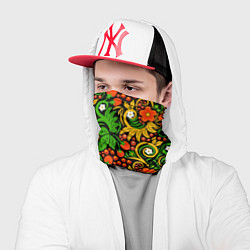 Бандана-труба Русский узор, цвет: 3D-принт — фото 2