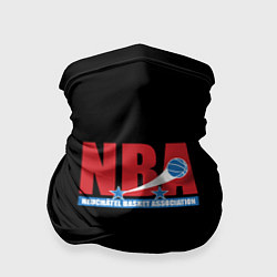 Бандана-труба NBA sport basketball, цвет: 3D-принт