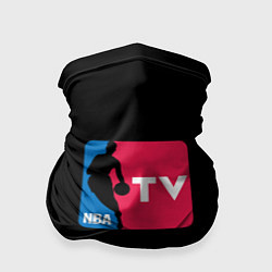 Бандана-труба NBA tv logo, цвет: 3D-принт