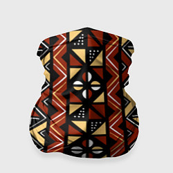 Бандана-труба Африканский мавританский орнамент, цвет: 3D-принт