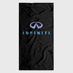 Бандана-труба Infiniti logo neon, цвет: 3D-принт — фото 2
