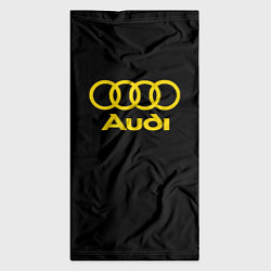 Бандана-труба Audi logo yellow, цвет: 3D-принт — фото 2