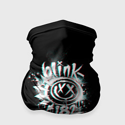 Бандана-труба Blink-182 glitch, цвет: 3D-принт