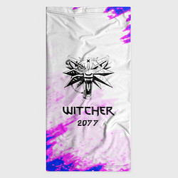 Бандана-труба The Witcher colors neon, цвет: 3D-принт — фото 2