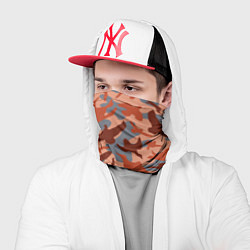 Бандана-труба Камуфляж птицы, цвет: 3D-принт — фото 2