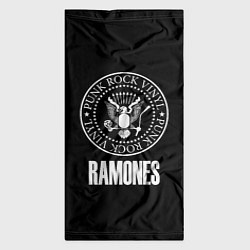 Бандана-труба Ramones rock logo, цвет: 3D-принт — фото 2