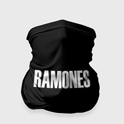 Бандана Ramones white logo