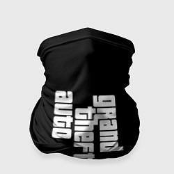 Бандана-труба Grand theft auto logo, цвет: 3D-принт