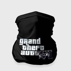 Бандана-труба GTA 6 logo vice city, цвет: 3D-принт