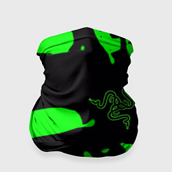 Бандана-труба Razer кислотный стиль краски, цвет: 3D-принт