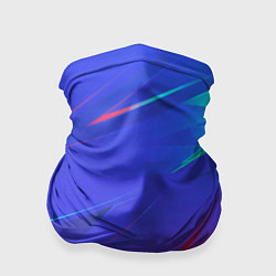 Бандана-труба Неоновые полосы геометрия, цвет: 3D-принт