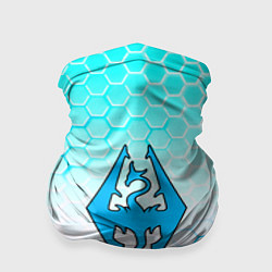 Бандана-труба The elder scrolls hexagon, цвет: 3D-принт