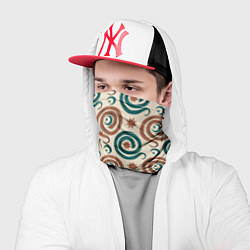 Бандана-труба Паттерн со змеями защищающими луну и солнце, цвет: 3D-принт — фото 2