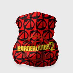 Бандана-труба Borderlands logo pattern, цвет: 3D-принт