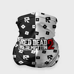 Бандана-труба Red Dead Redemption 2 pattern, цвет: 3D-принт