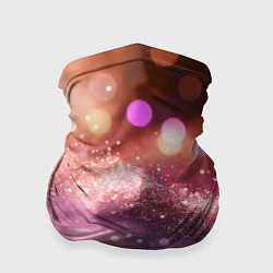 Бандана-труба Праздничный боке, цвет: 3D-принт