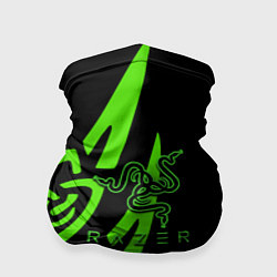 Бандана Razer лого лес